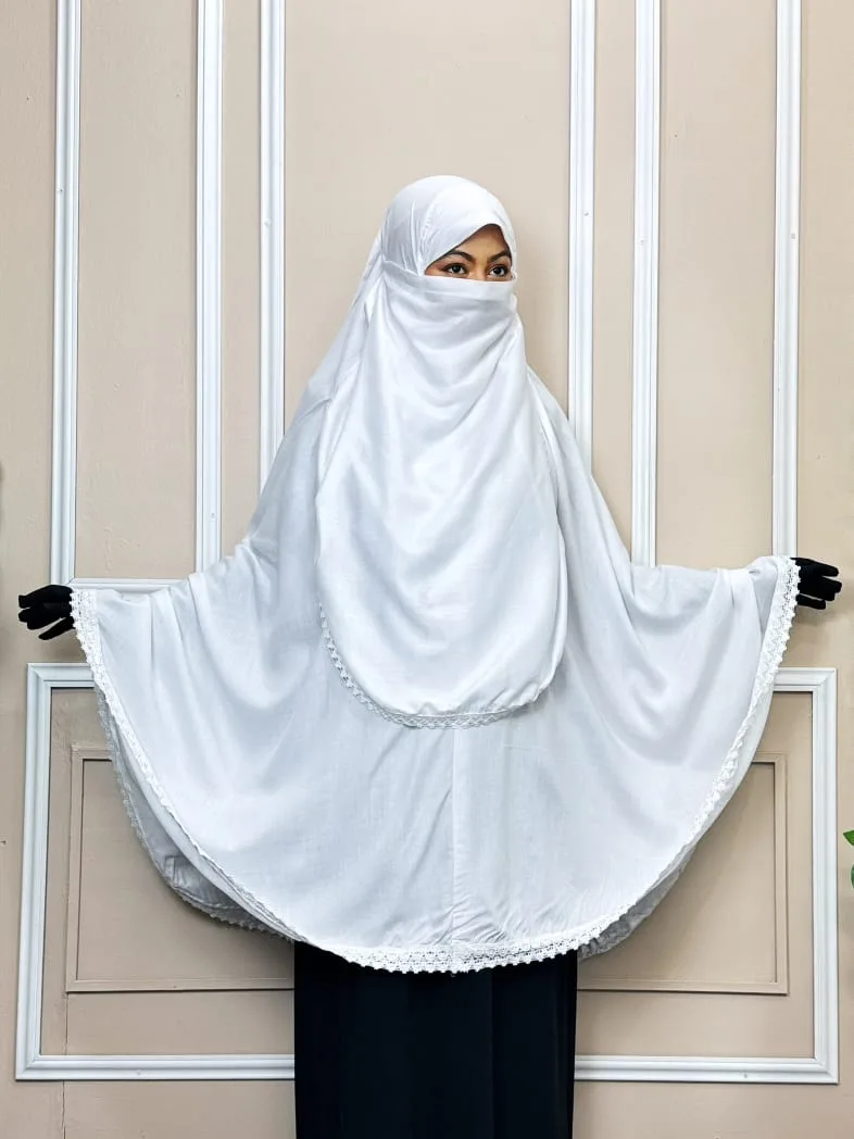 READY Hijab — White