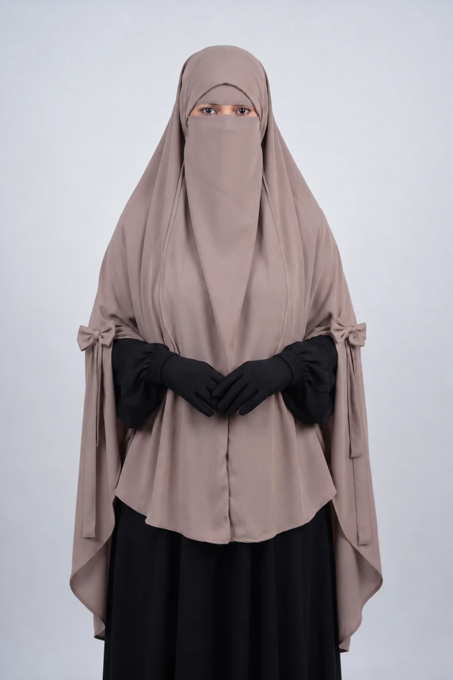 Marwa Mocha Taupe Hijab Set