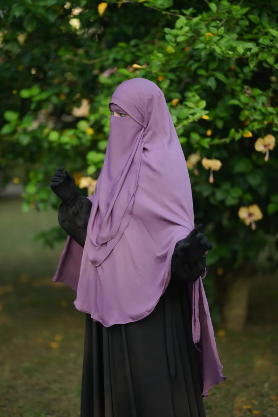 Marwa Dusty Lilac Hijab Set