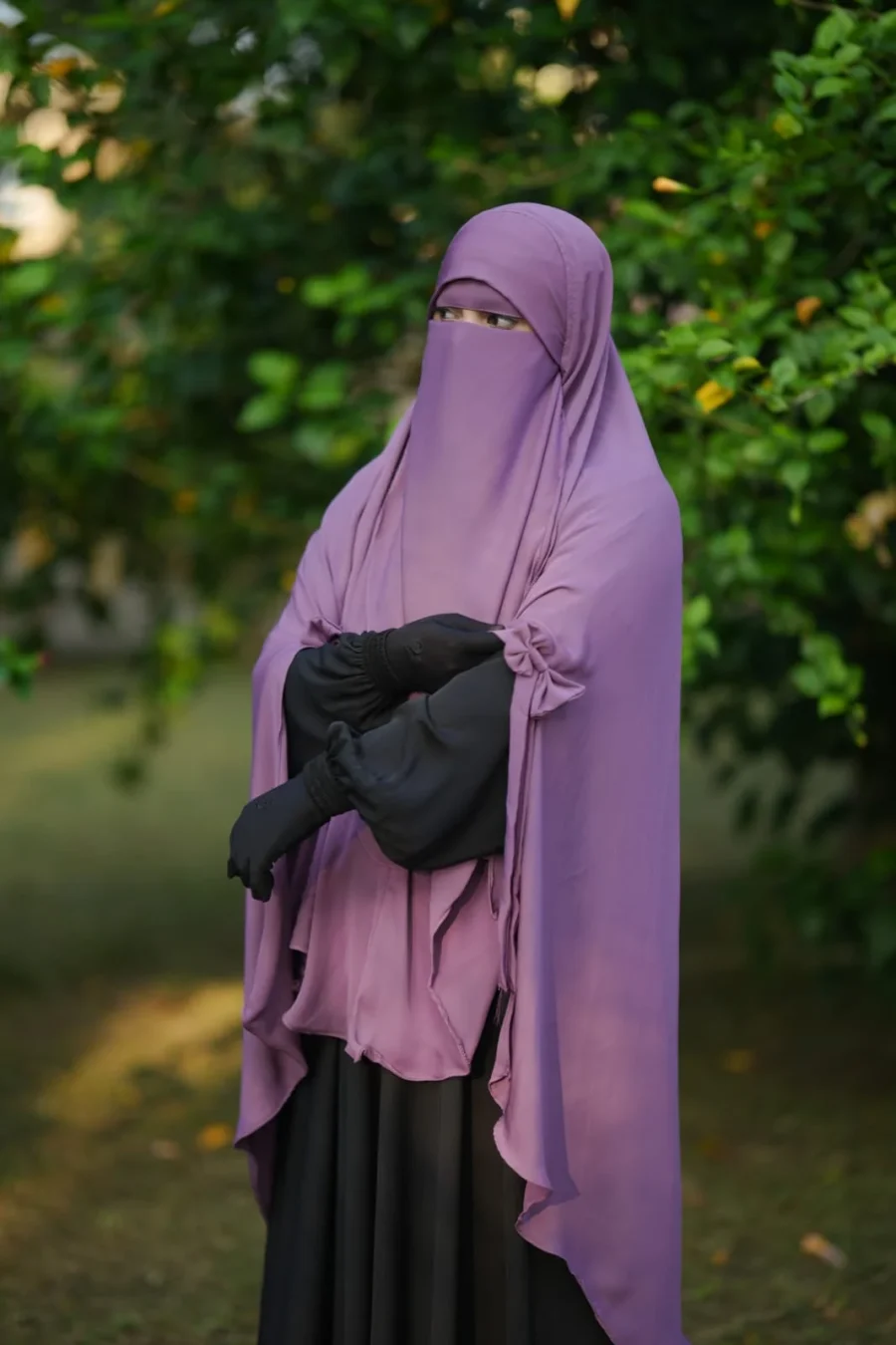 Marwa Dusty Lilac Hijab Set