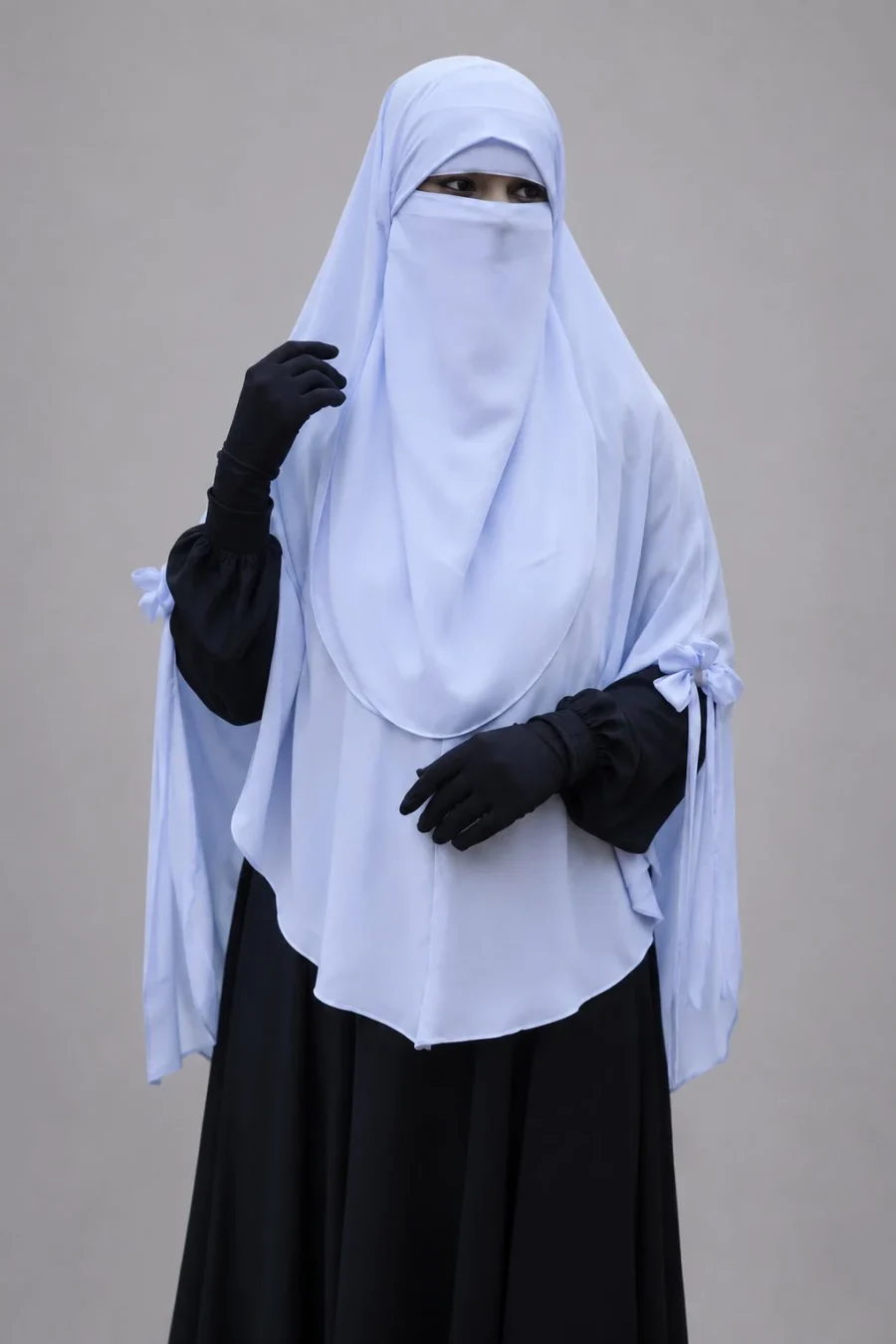 Marwa Icy White Hijab Set