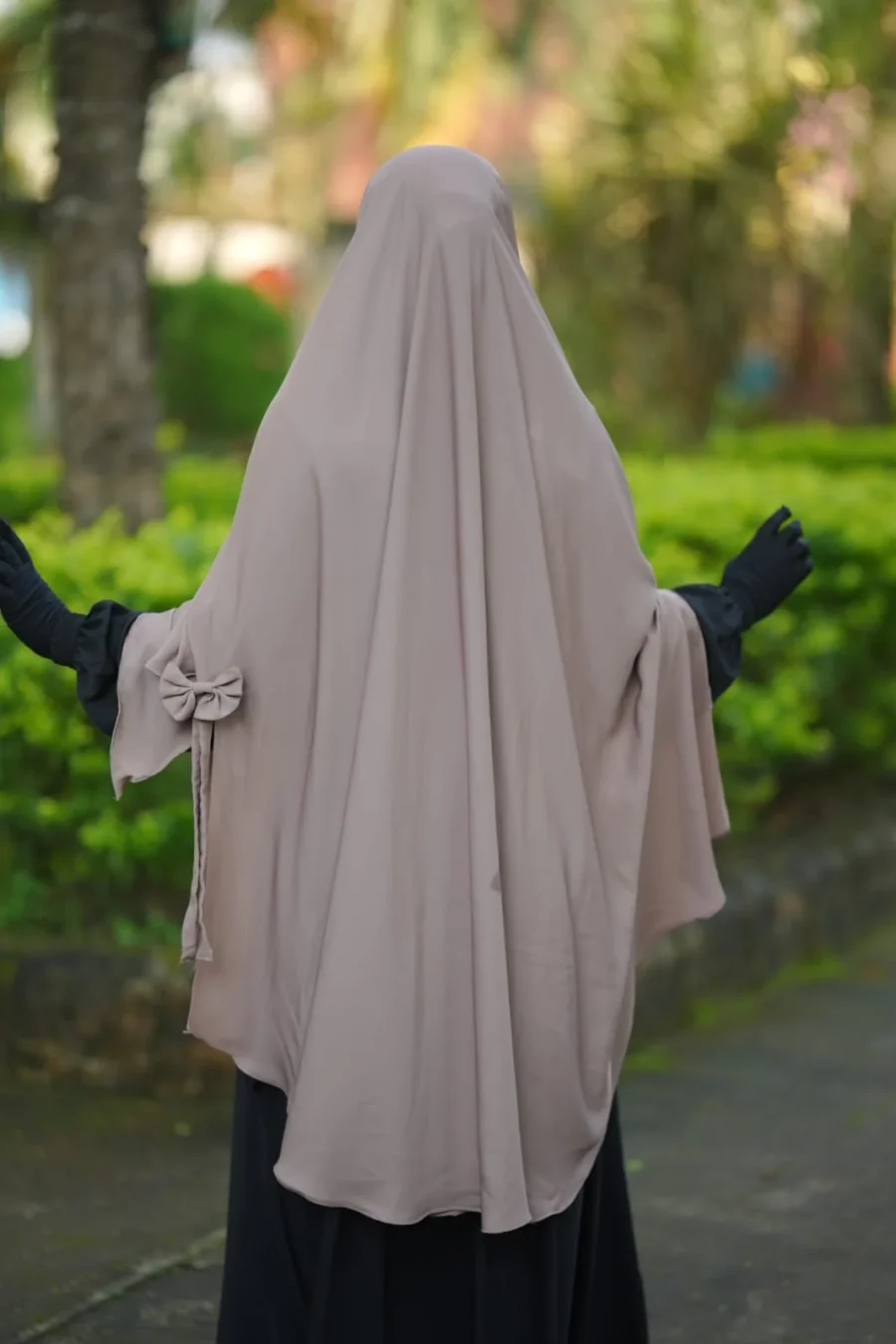 Marwa Mocha Taupe Hijab Set